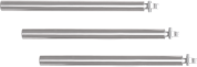 Автоматические преграждающие планки «Антипаника» из шлифованной нержавеющей стали «PPS-07X»